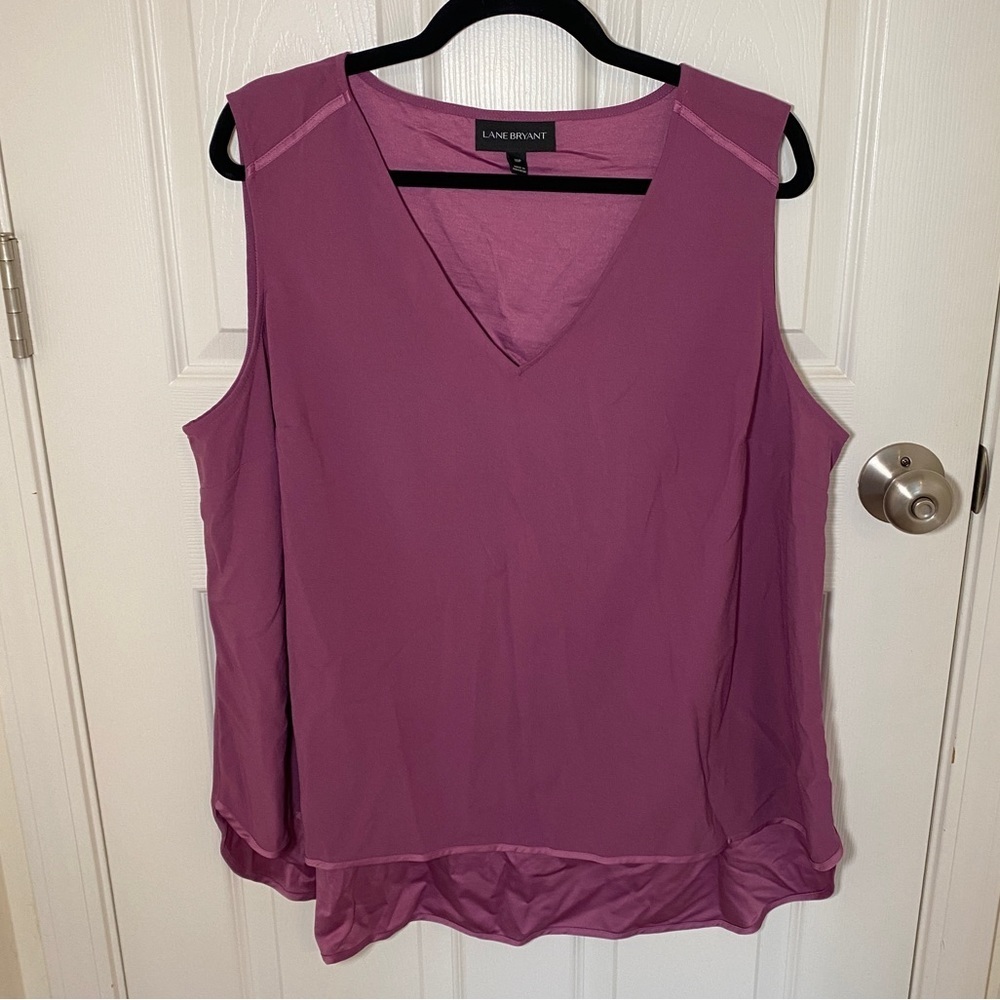 Purple Lane Bryant Tank Top